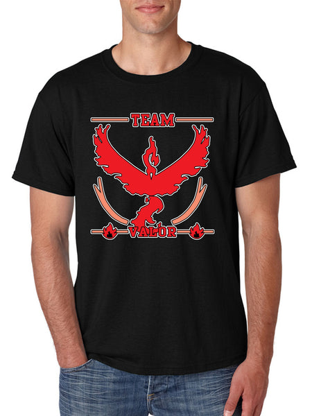 Men's T Shirt Team Valor Red Team Shirt