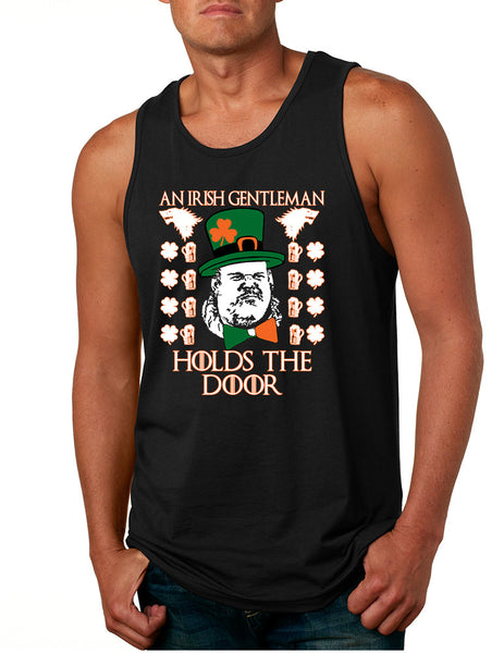 Men's Tank Top Irish Hodor Hold The Door St Patrick's Day Top