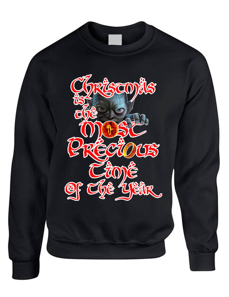Adult Sweatshirt Christmas Is The Most Precious Time Holiday Gift