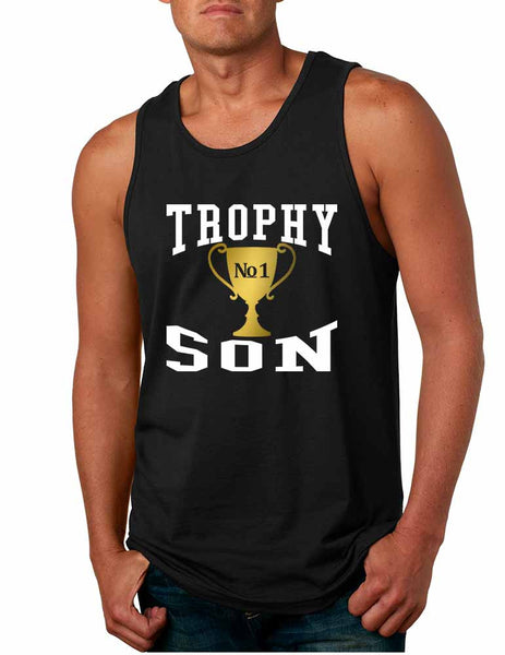 Men's Tank Top Trophy Son Cool Gift Love Graphic Top - ALLNTRENDSHOP - 6