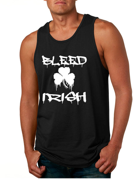 Men's Tank Top Bleed Irish St Patrick's Party Top Love Irish - ALLNTRENDSHOP - 2