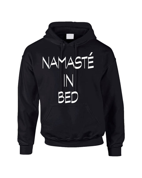 Namaste in bed women's Hoodies - ALLNTRENDSHOP - 3