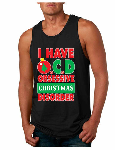 Obsessive christmas disorder Men's Jersey Tank - ALLNTRENDSHOP - 1