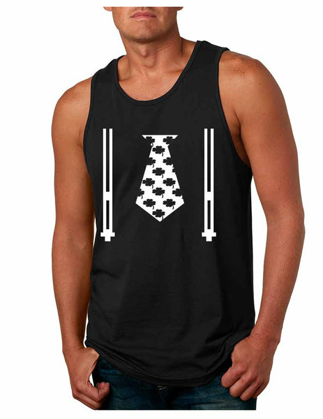 Irish shamrock tie Men Jersey Tank saint patricks day - ALLNTRENDSHOP - 2