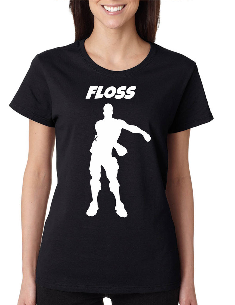 Women's T Shirt Floss White Flossing Dance Trendy Tee Dancer Gift