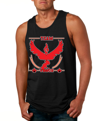 Men's Tank Top Team Valor Red Team Cool Top - ALLNTRENDSHOP - 1