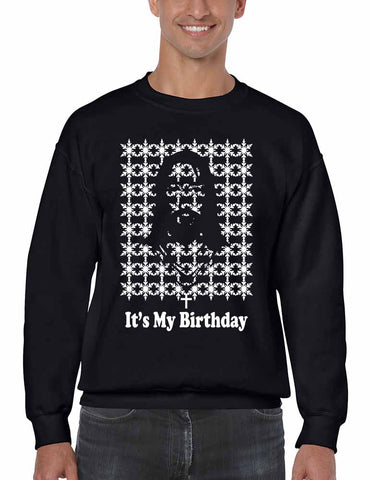 Its my birthday Jesus mens sweatshirt - ALLNTRENDSHOP - 1