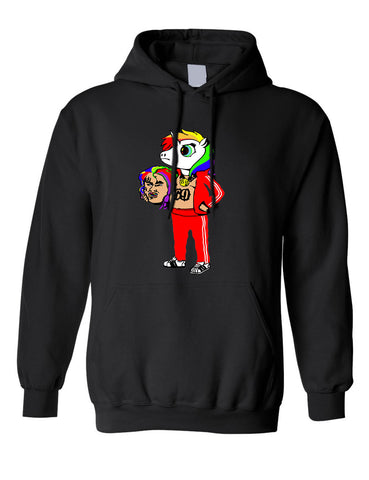 Adult Hoodie 69 Unicorn 6ix9ine Cool Sweatshirt Trending Fans Gift