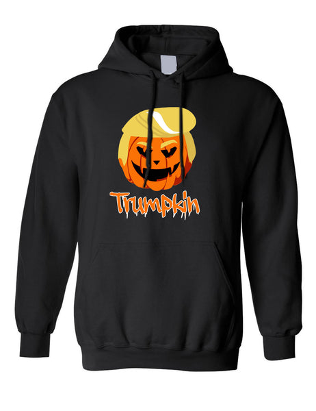 Adult Hoodie Trumpkin Trending Halloween Trump Funny Pumpkin Top