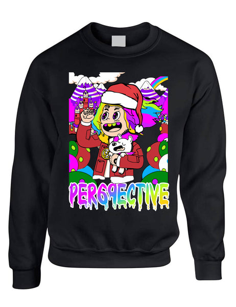 Adult Sweatshirt 69 Christmas Ugly Sweatshirt Trendy Xmas Top Gift