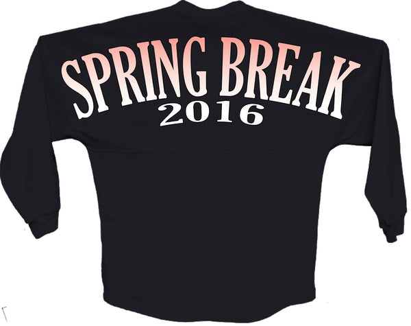Spring break 2016 orange pom print J america shirt - ALLNTRENDSHOP - 5