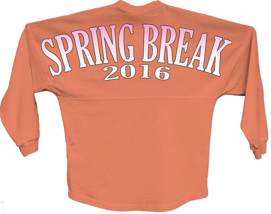Spring break 2016 pink pom print J america shirt - ALLNTRENDSHOP - 1