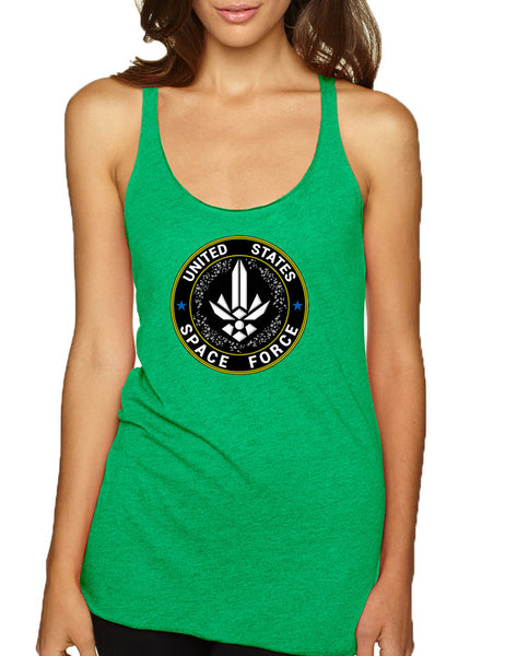 Women's Tank Top United States Space Force Tank USSF Love America