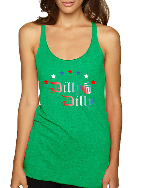 Women's Tank Top Dilly Dilly 4th Of July Cool Cheers Love USA Flag