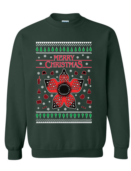 Stranger Monster Ugly Christmas Adult Sweatshirt