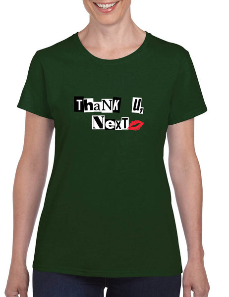 Women's T Shirt Thank U Next Cool Stuff Trendy Tee Shirt Cute Gift