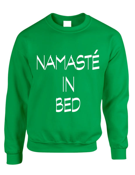 Namaste in bed women sweatshirt - ALLNTRENDSHOP - 4