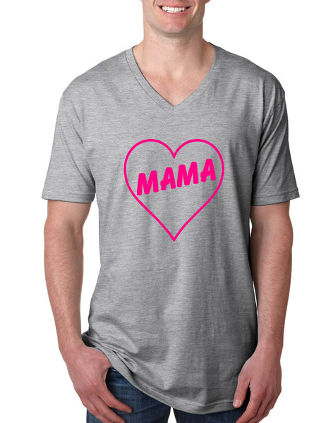 Men's V Shirt Mama Trendy Shirt Hot Tee Cool Gift