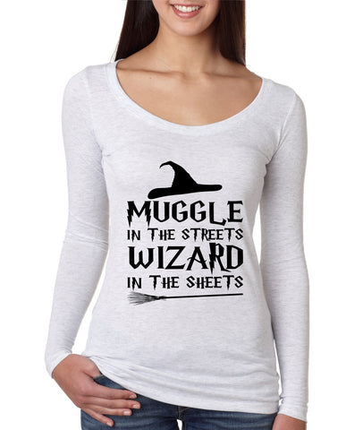 Women's Shirt Muggle In The Streets Wizard In The Sheets - ALLNTRENDSHOP - 1