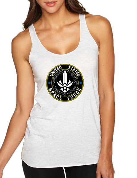 Women's Tank Top United States Space Force Tank USSF Love America