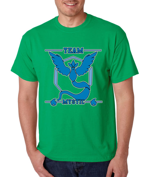 Men's T Shirt Team Mystic Blue Team Shirt
