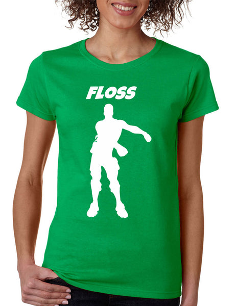 Women's T Shirt Floss White Flossing Dance Trendy Tee Dancer Gift