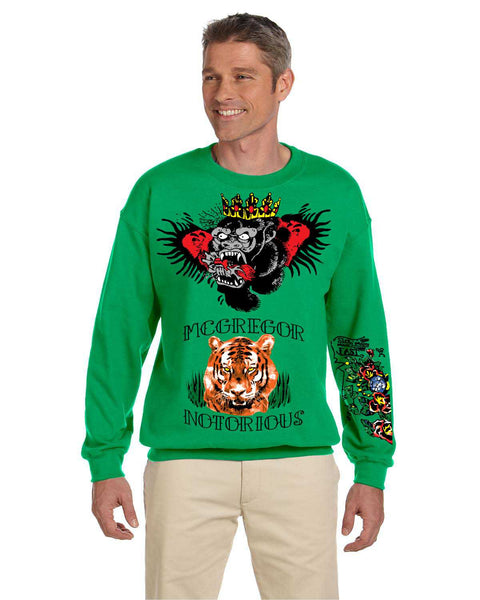 Men's Sweatshirt Conor Mcgregor Tattoos Inspired Cool Top