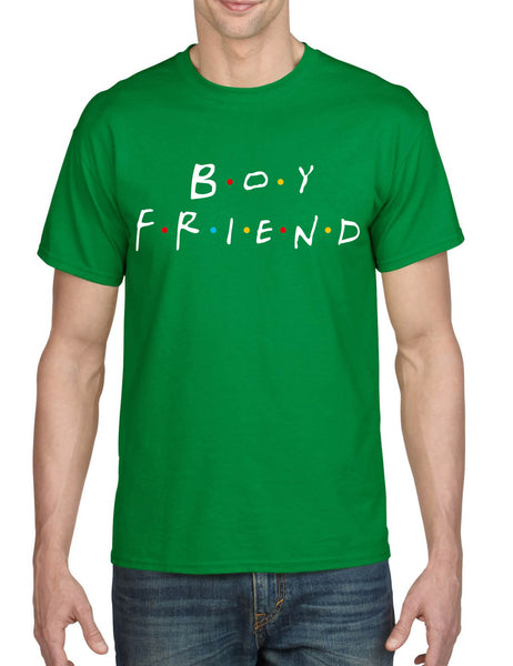 Men's T Shirt Boyfriend Love Friends Gift Popular Top Trendy Shirt