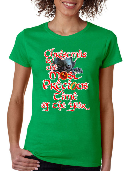 Women's T Shirt Christmas Is The Most Precious Time Holiday Gift Idea