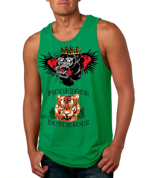 Men's Tank Top Conor Mcgregor Inspired Tattoos