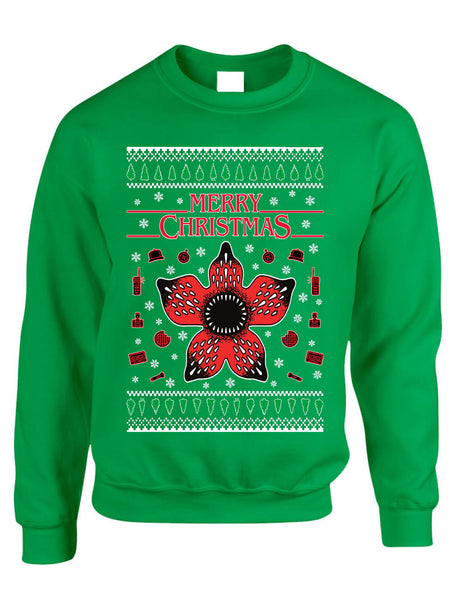Stranger Monster Ugly Christmas Adult Sweatshirt