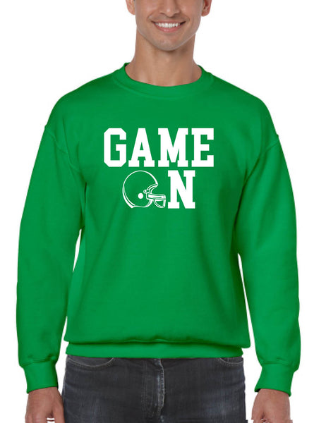 Adult Sweatshirt Game On Football Shirt Love Sport Player Gift Fans