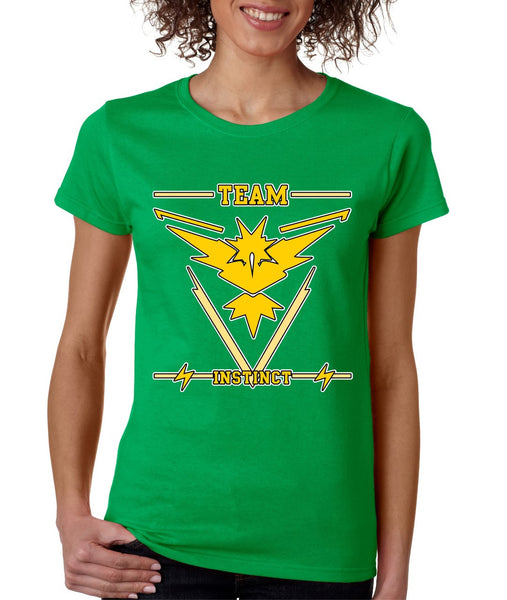 Team Yellow Instinct womens t-shirt