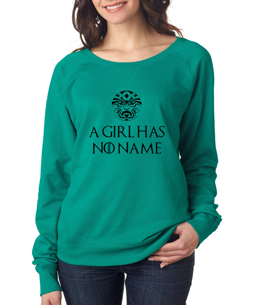 A Girl Has No Name women long sleeve pullover - ALLNTRENDSHOP