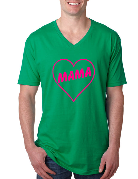 Men's V Shirt Mama Trendy Shirt Hot Tee Cool Gift