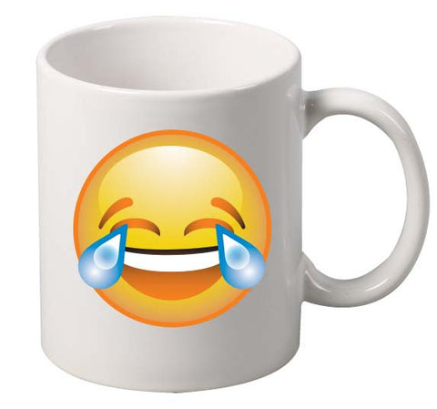 laugh Face  Emoji Emoticon Mug - ALLNTRENDSHOP