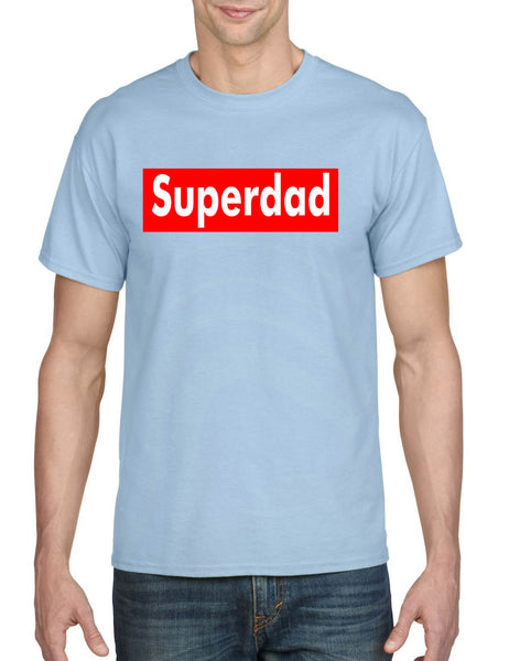 Men's T Shirt Super Dad Tee Fathers Day Shirt Best Daddy Gift Idea