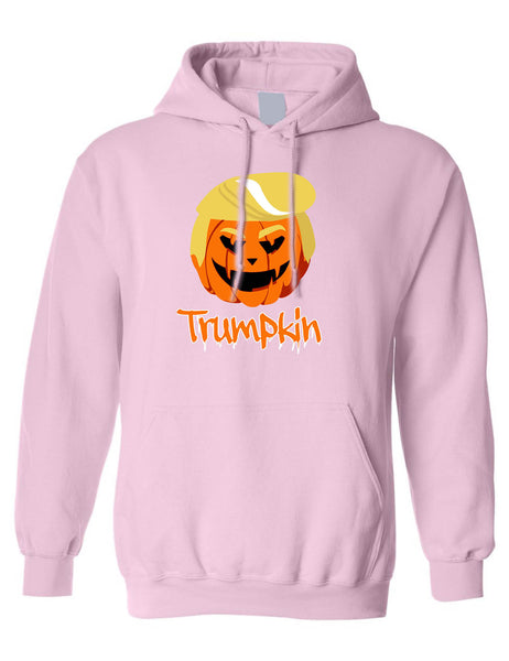 Adult Hoodie Trumpkin Trending Halloween Trump Funny Pumpkin Top