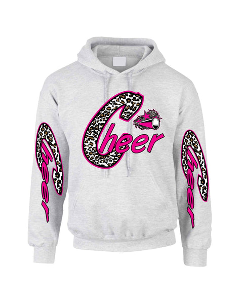 Cheer White Leopard women's Hoodies - ALLNTRENDSHOP