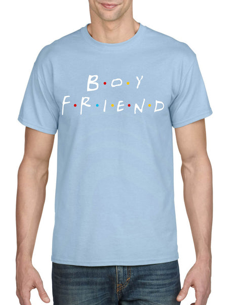 Men's T Shirt Boyfriend Love Friends Gift Popular Top Trendy Shirt