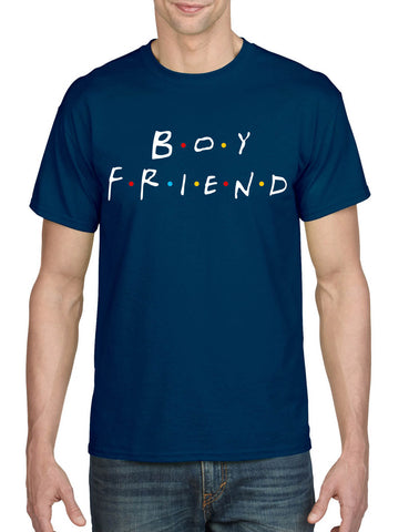 Men's T Shirt Boyfriend Love Friends Gift Popular Top Trendy Shirt