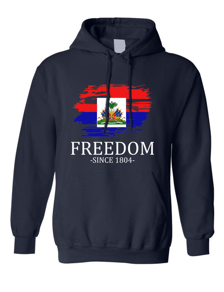 Adult Hoodie Haiti Freedom Since 1804 Haitian Top Love Haiti Gift
