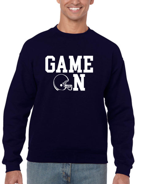 Adult Sweatshirt Game On Football Shirt Love Sport Player Gift Fans