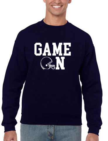 Adult Sweatshirt Game On Football Shirt Love Sport Player Gift Fans