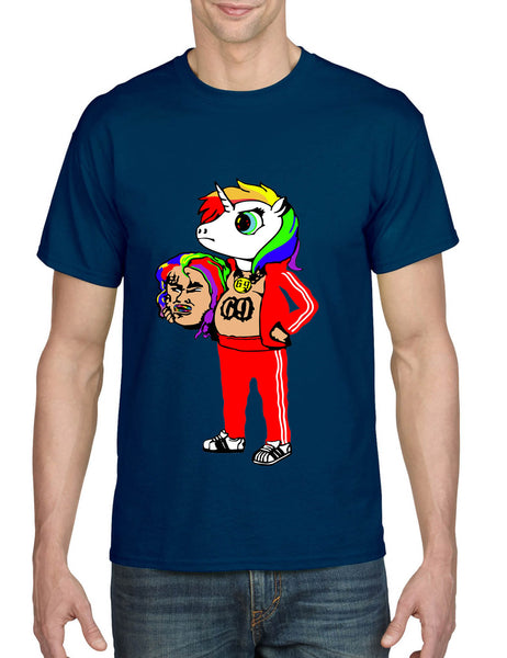 Men's T Shirt 69 Unicorn 6ix9ine Funny Shirt Trending Cool Fans Gift