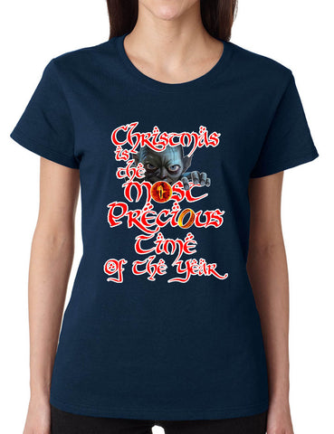 Women's T Shirt Christmas Is The Most Precious Time Holiday Gift Idea