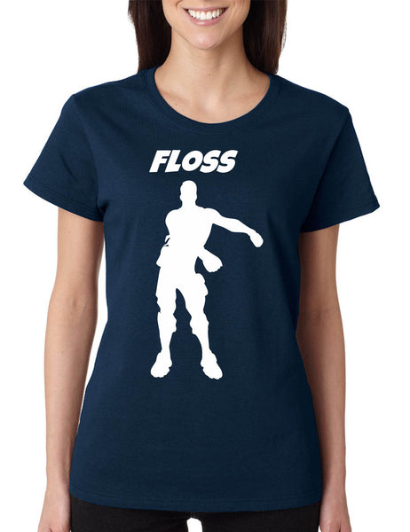 Women's T Shirt Floss White Flossing Dance Trendy Tee Dancer Gift