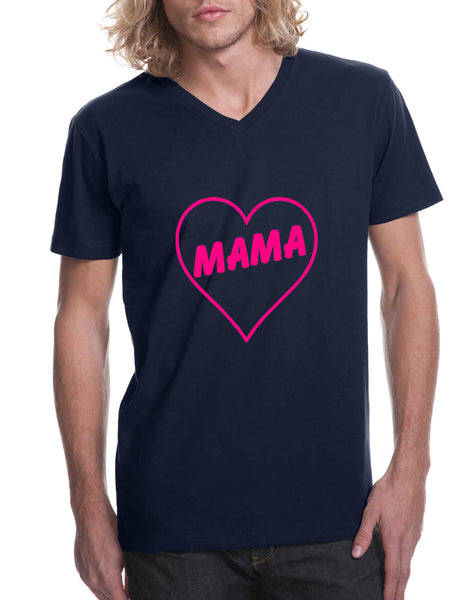 Men's V Shirt Mama Trendy Shirt Hot Tee Cool Gift
