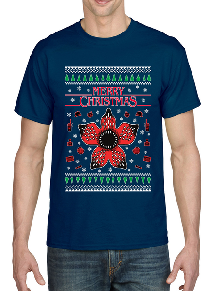 Stranger Monster Ugly Christmas Shirt Men's T Shirt