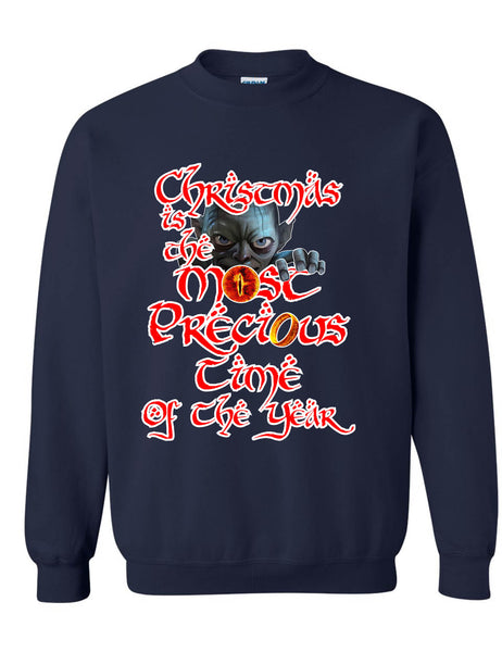 Adult Sweatshirt Christmas Is The Most Precious Time Holiday Gift